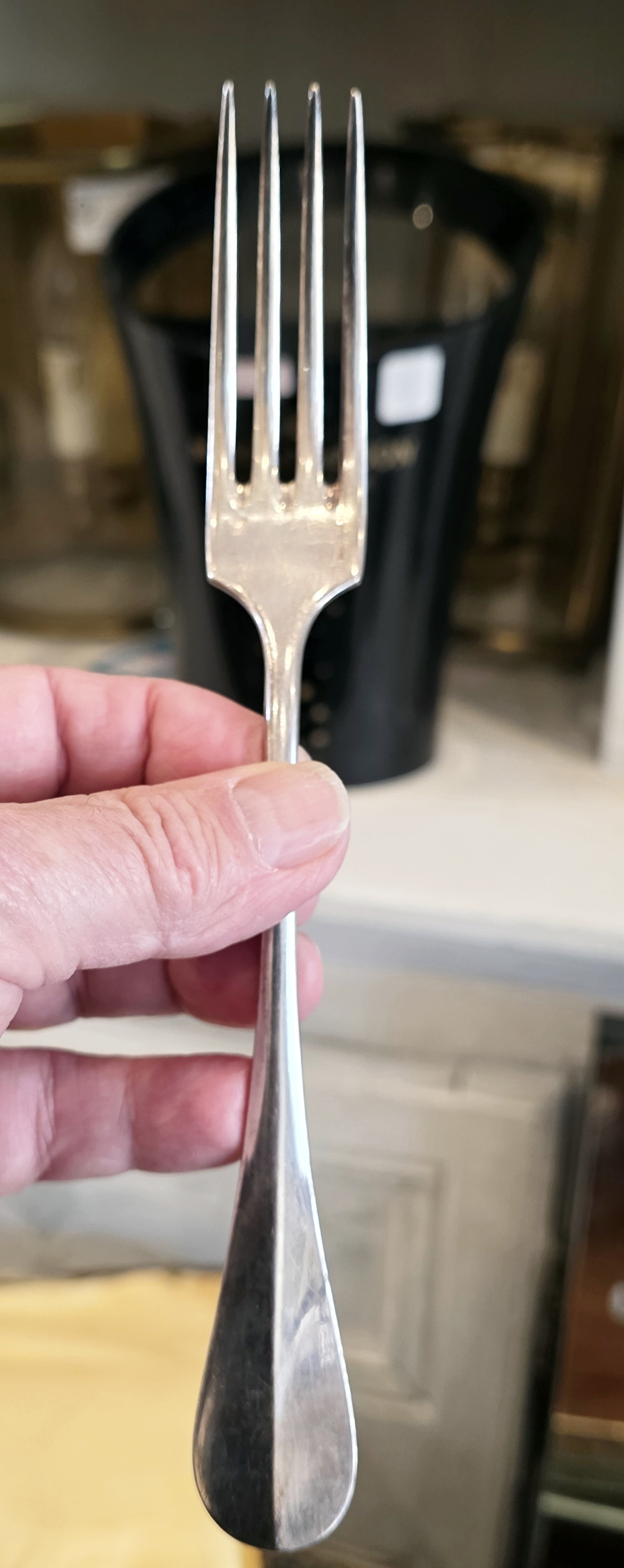 A French Silver set of Forks and Spoons A French Silver set of Forks and Spoons